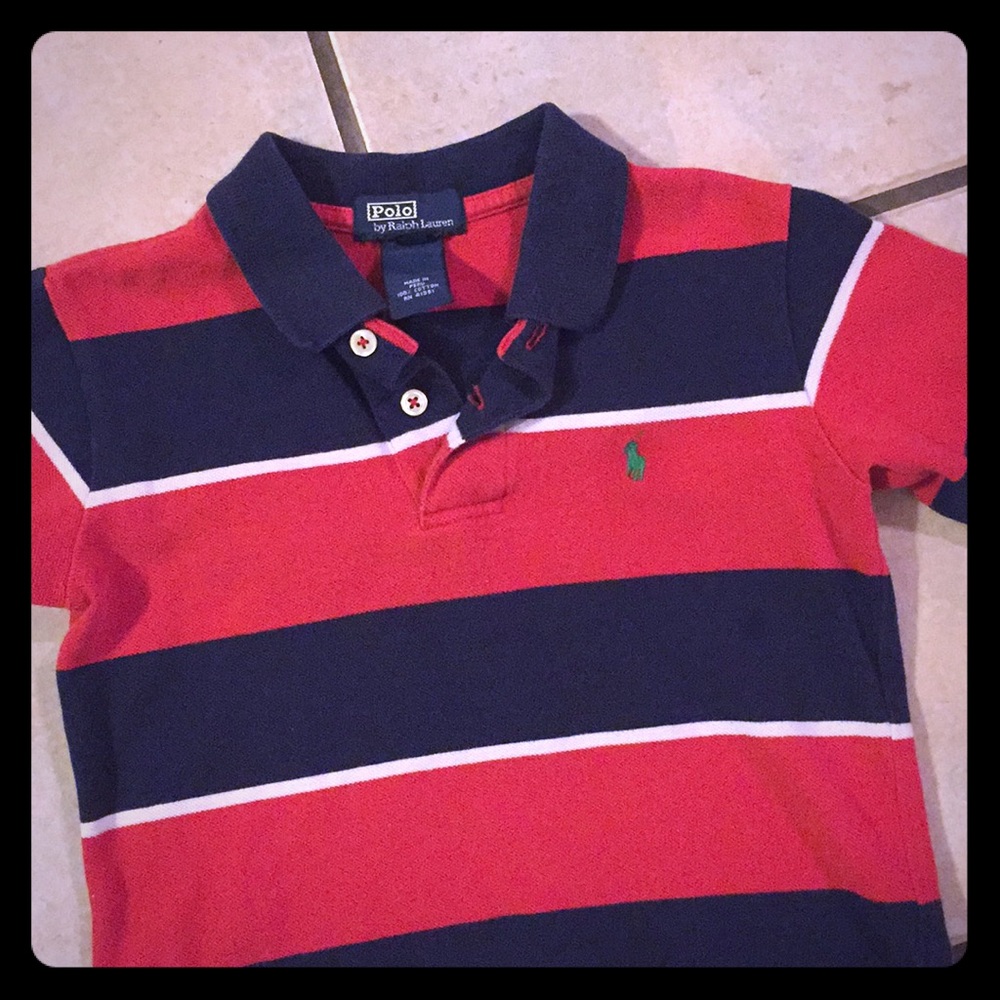 Size 5 Collared Polo Shirt